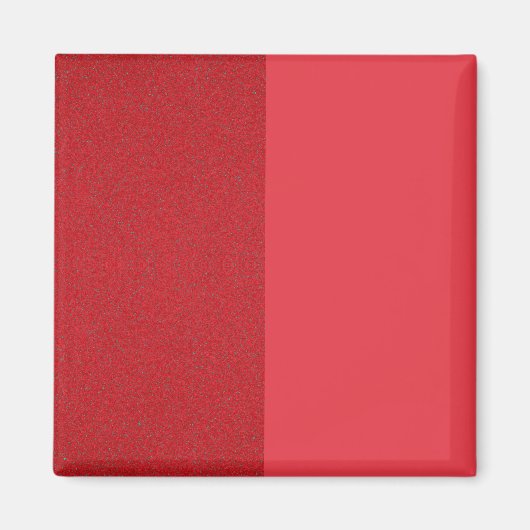 Aimant Fractionner l'aimant rouge - Texture & Matte Conce (Devant)