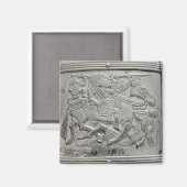 Aimant Fragment de casque, de Sutton Hoo Treasure (Recto/Verso)