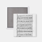 Aimant Fragment d'un poème (Recto/Verso)