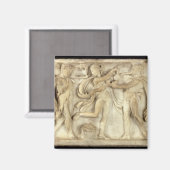 Aimant Fragment d'un sarcophage (Recto/Verso)