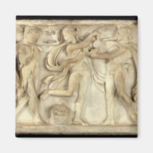 Aimant Fragment d'un sarcophage