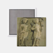 Aimant Fragment d'une plaque de bas-relief représentant d (Recto/Verso)