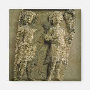 Aimant Fragment d'une plaque de bas-soulagement