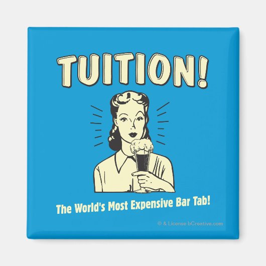 Aimant Frais de scolarité : onglet Barre la plus coûteuse (Devant)