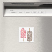 Aimant Fraise Chocolat Crème glacée Popsicles Cuisine (In Situ (Lave-vaisselle))