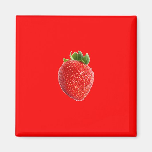 Aimant Fraise d'été (Devant)