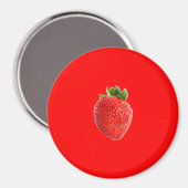Aimant Fraise d'été (Recto/Verso)