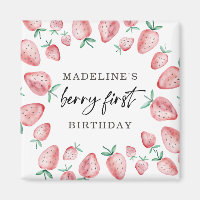 Fraise premier anniversaire 1er Berry Sweet Girl