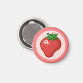 Aimant Fraise - Strawberry (Recto/Verso)