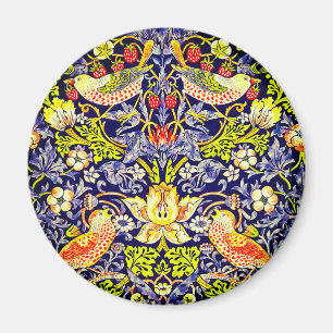 Aimant Fraise Thief Oiseaux William Morris