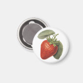 Aimant Fraise vintage (Recto/Verso)