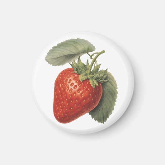 Aimant Fraise vintage (Devant)