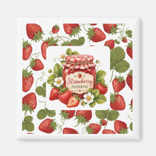 Aimant Fraises (Devant)