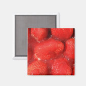 Aimant Fraises dans l'aimant Jelly (Recto/Verso)