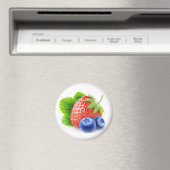 Aimant Fraises et bleuets (In Situ (Lave-vaisselle))