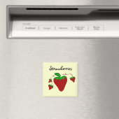 Aimant Fraises Sur Les Vignes (In Situ (Lave-vaisselle))