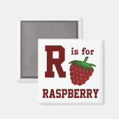 Aimant Framboise (Recto/Verso)