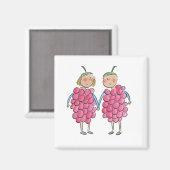 Aimant Framboise (Recto/Verso)