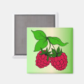 Aimant framboise (Recto/Verso)