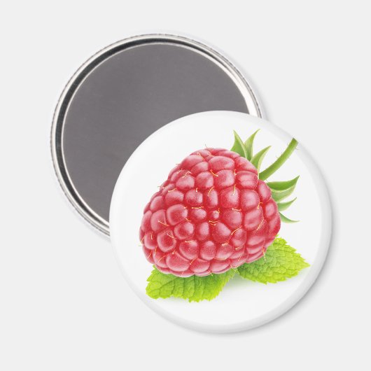 Aimant Framboise et menthe (Recto/Verso)