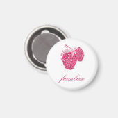 Aimant framboise (Framboise) (Recto/Verso)