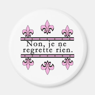 Aimant Français aucuns produits de regrets