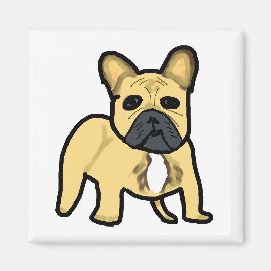 Aimant Français Bulldog Frenchie (Devant)