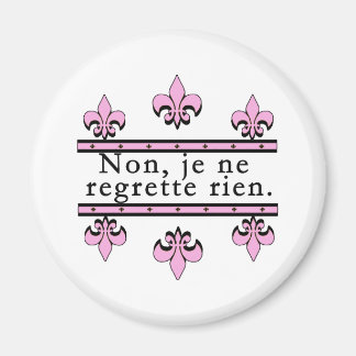 Aimant Français No Regrets Produits