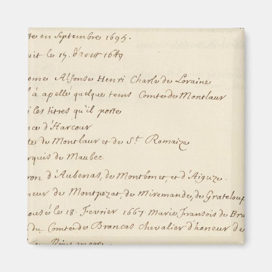 Aimant France 20 (Devant)