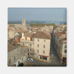 Aimant France, Arles, Provence, vue sur la ville depuis