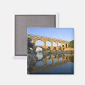 Aimant France, Avignon. Aqueduc romain du Pont du Gard (Recto/Verso)