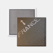 Aimant France, par ici ! (Recto/Verso)