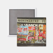 Aimant France Paris Cityscape Montmartre (Recto/Verso)