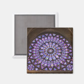 Aimant France, Paris. Détail intérieur du vitrail (Recto/Verso)