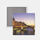 Aimant France, Paris, Seine et Conciergerie à (Recto/Verso)