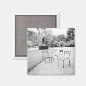 Aimant FRANCE, Paris : Statue du Jardin du Luxembourg (Recto/Verso)