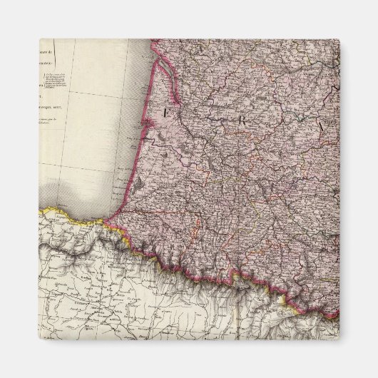 Aimant France Sud-Ouest (Devant)