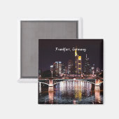 Aimant Francfort, Allemagne (Recto/Verso)