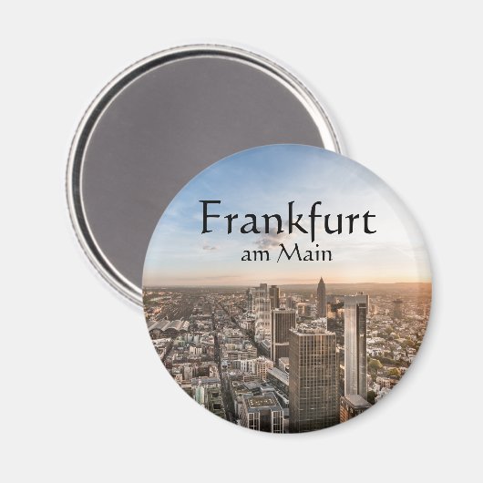 Aimant Francfort Allemagne (Recto/Verso)