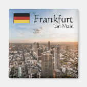 Aimant Francfort Allemagne Souvenir (Devant)
