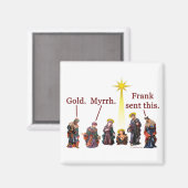 Aimant Frank L'A Envoyé (Recto/Verso)