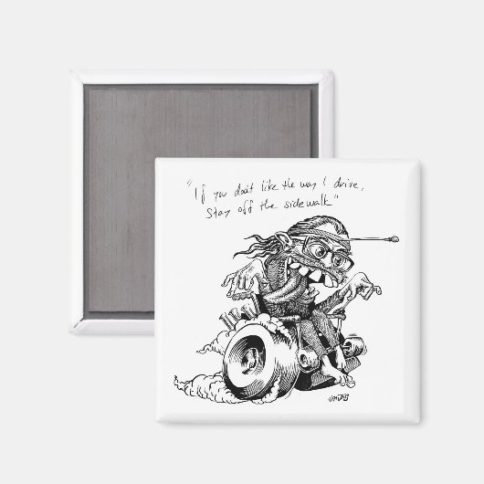 Aimant Frank Moore (Recto/Verso)