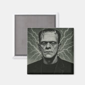 Aimant Frankenstein Electricity Art (Recto/Verso)