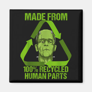 Aimant Frankenstein fait à partir de 100% de pièces humai