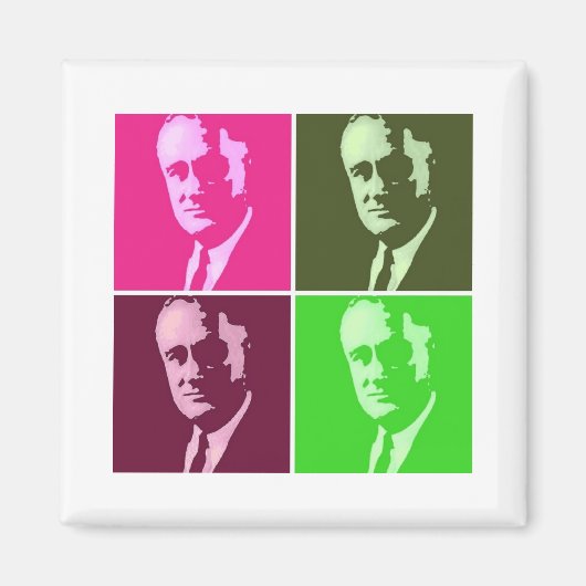 Aimant Franklin D. Roosevelt (Devant)