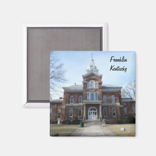 Aimant Franklin, Kentucky (Recto/Verso)
