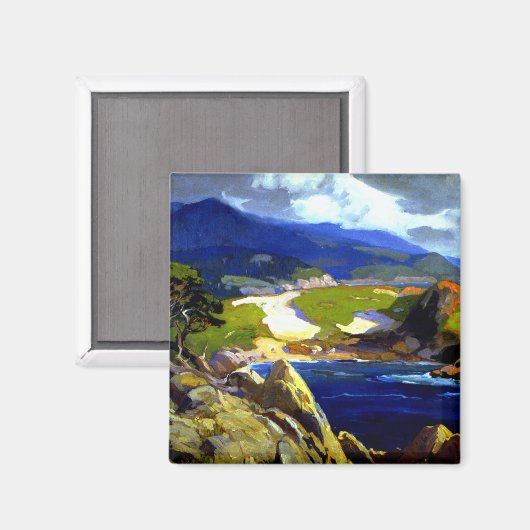 Aimant Franz Bischoff - Cypress Green, (Recto/Verso)