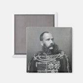 Aimant Franz Joseph Ier d'Autriche (Recto/Verso)