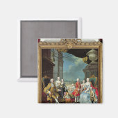 Aimant Franz Stephan I avec sa femme Marie-Therese (Recto/Verso)