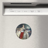 Aimant Franz Winterhalter Portrait Queen Victoria (In Situ (Lave-vaisselle))